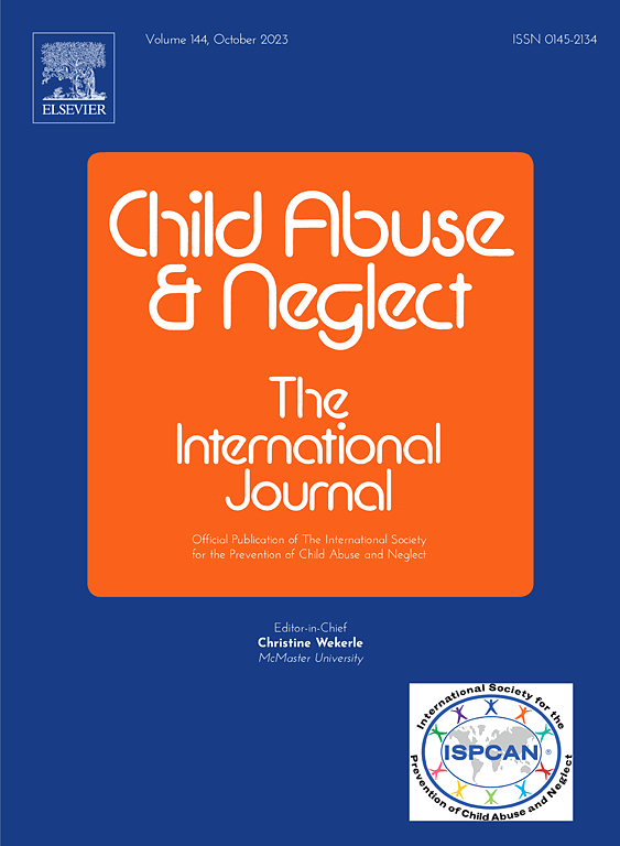 Go to journal home page - Child Abuse & Neglect